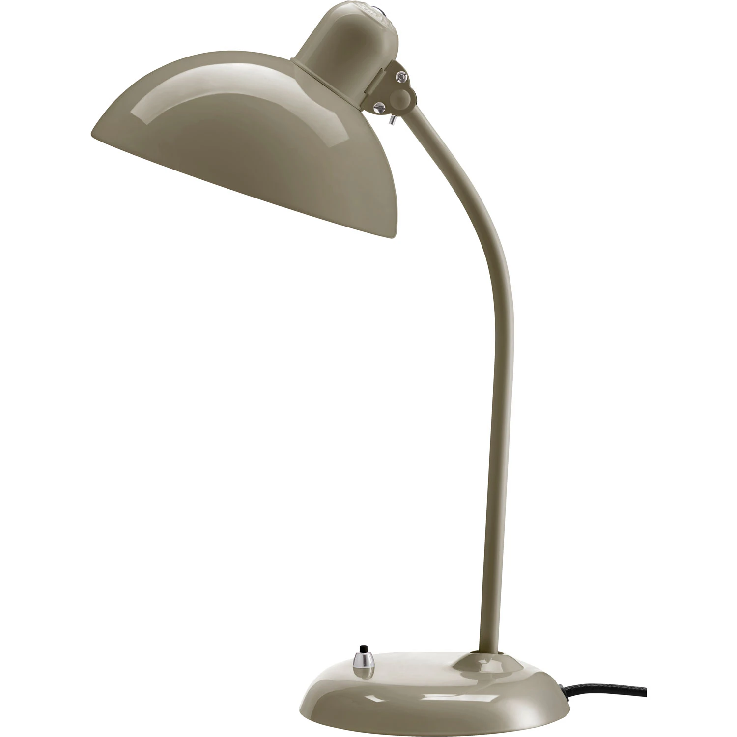 Fritz Hansen Kaiser Idell&trade; 6556-t Bordslampa - Bordslampor M&auml;ssing Olivgr&ouml;n