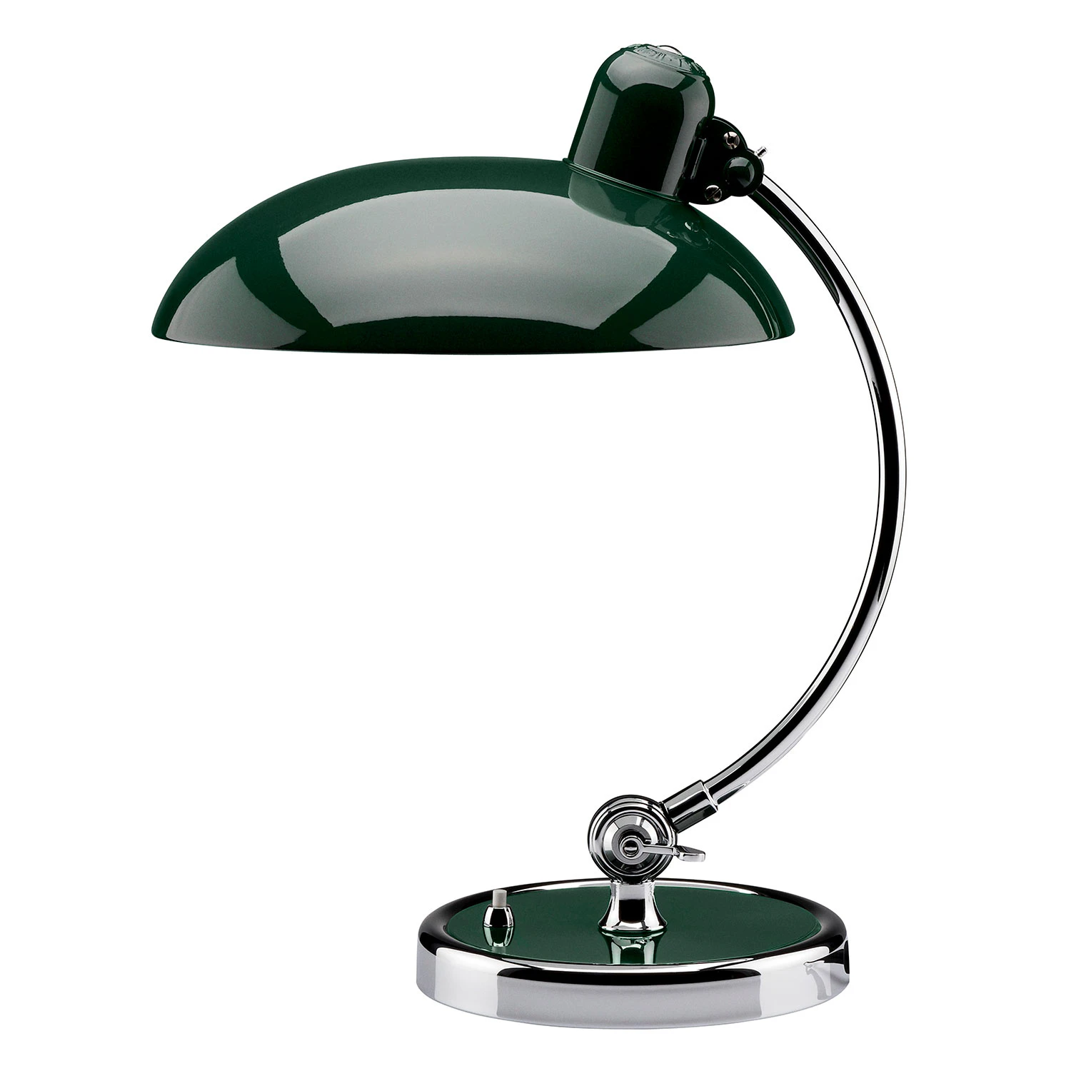 Fritz Hansen Kaiser Idell 6631-t Luxus Bordslampa M&ouml;rk - Bordslampor St&aring;l Gr&ouml;n