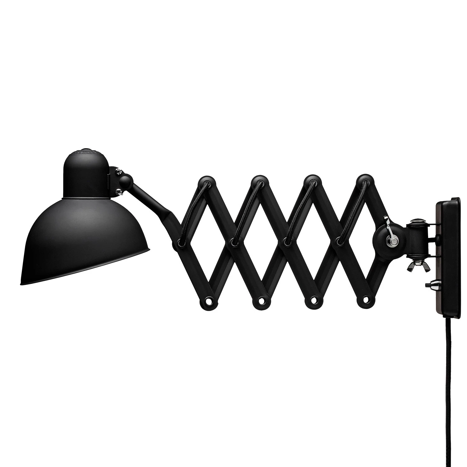 Fritz Hansen Kaiser Idell 6718-w V&auml;gglampa - V&auml;gglampor St&aring;l Mattsvart
