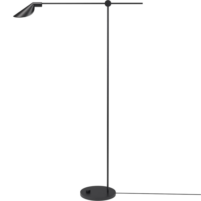 MS011 Golvlampa, Black Pvd