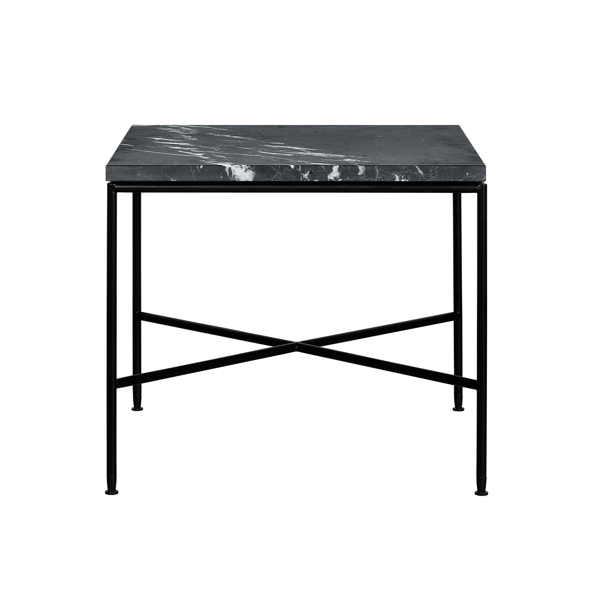 Fritz Hansen Planner Soffbord 45x45 Cm Charcoal - Soffbord Marmor Svart