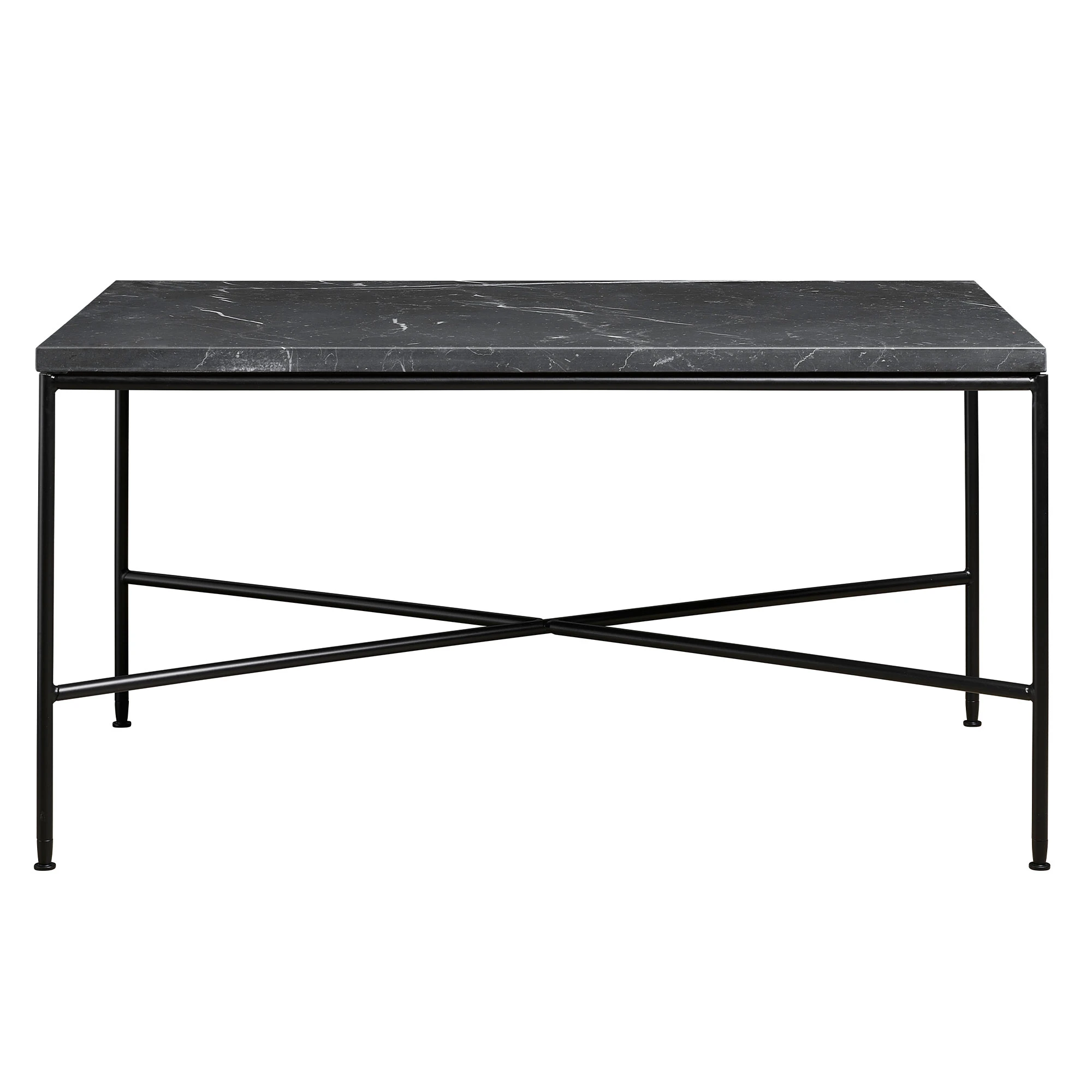 Fritz Hansen Planner Soffbord 45x75 Cm Charcoal - Soffbord Marmor Svart