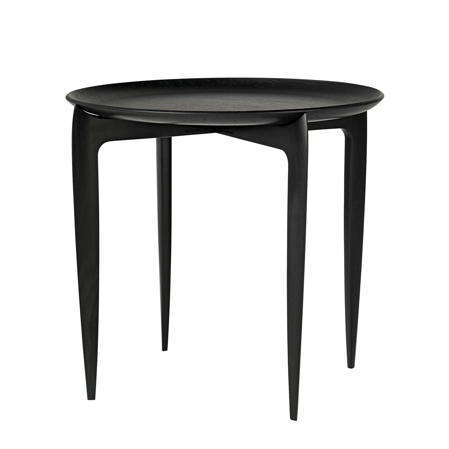Fritz Hansen Tray Table Sidobord - Soffbord Svart