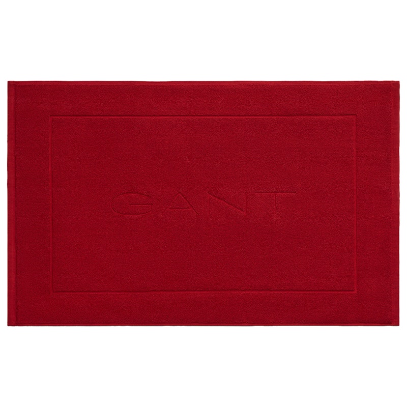 Badrumsmatta 50x80 cm, Mörkröd