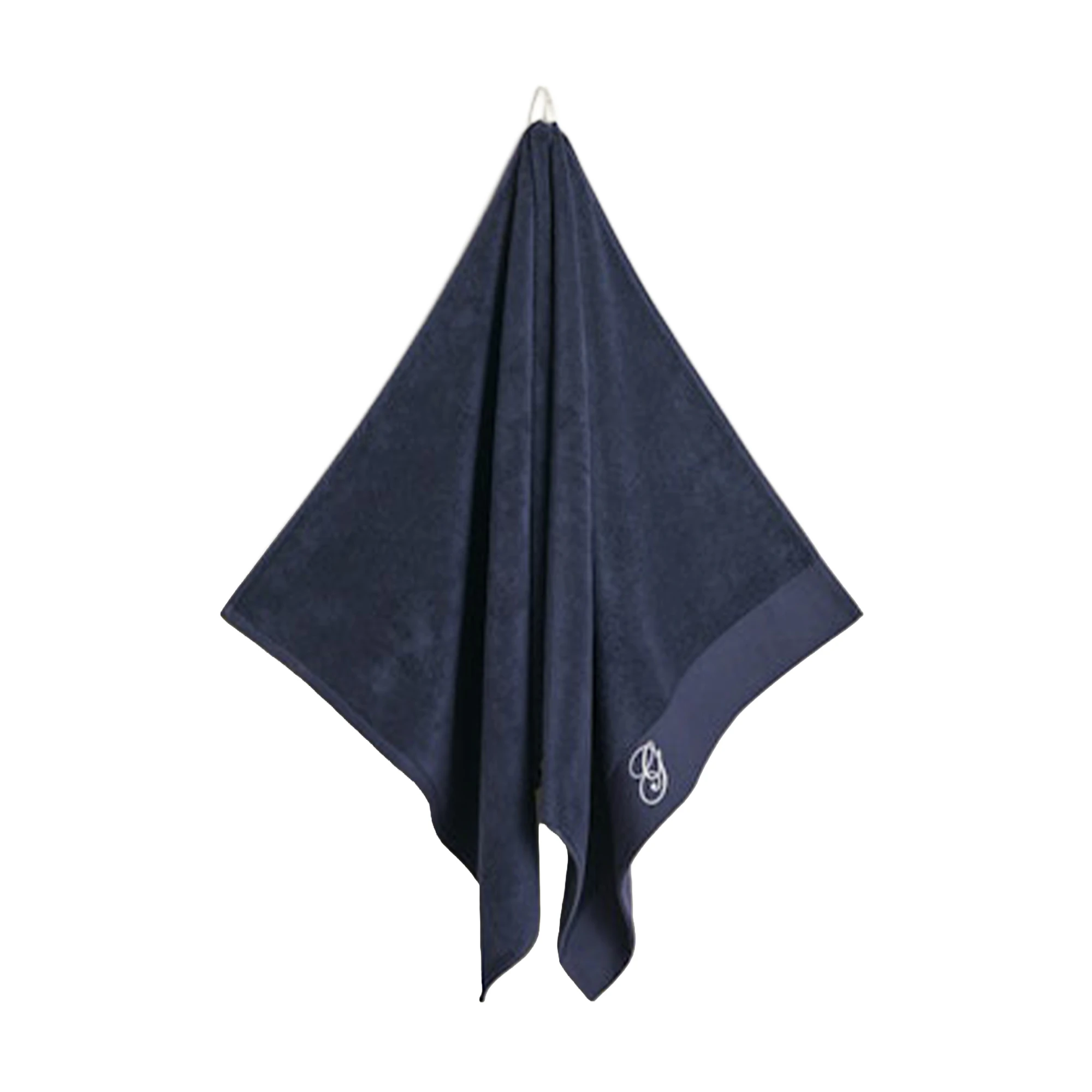 Gant Home Embroidery Handduk 70x140 Cm - Handdukar & Badlakan Bomull Marine