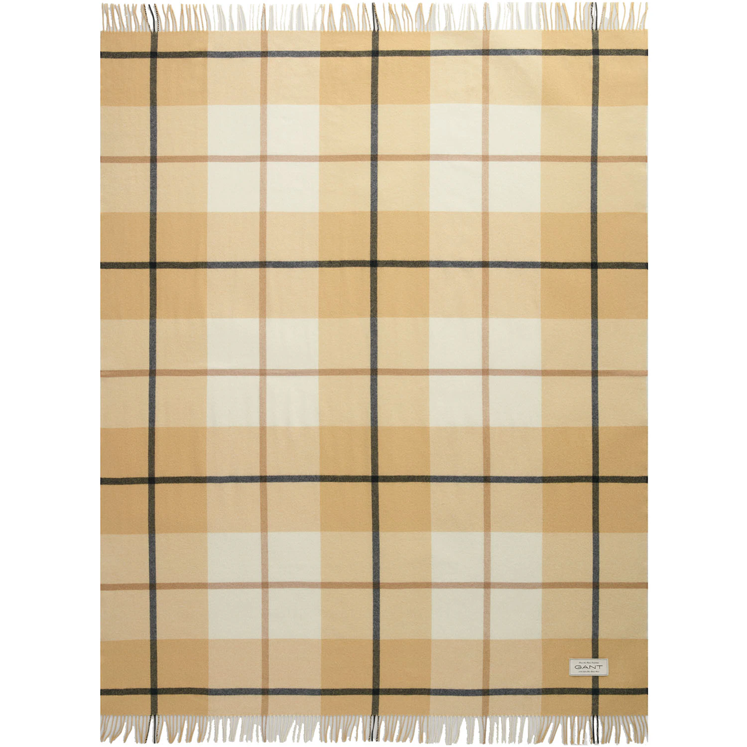 Gant Home Extra Fine Pläd 130x180 Cm, burnt wheat från Gant Home, bild 2