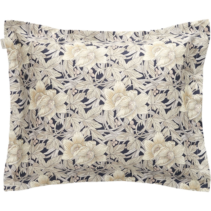 Floral Örngott 50x60 cm, Sateen Blue