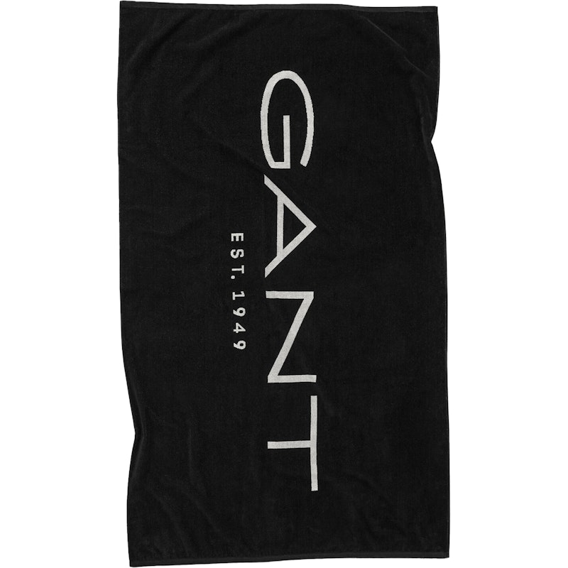 Gant Est. 1949 Strandhandduk 100x180 cm, Black