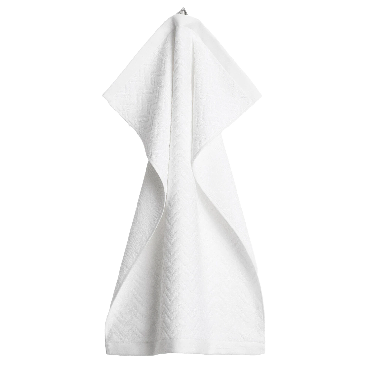Gant Home Jacquard Herringbone Towel 30x50 Faded Brick Handduk 30x50 Cm - Handdukar & Badlakan Bomull Vit