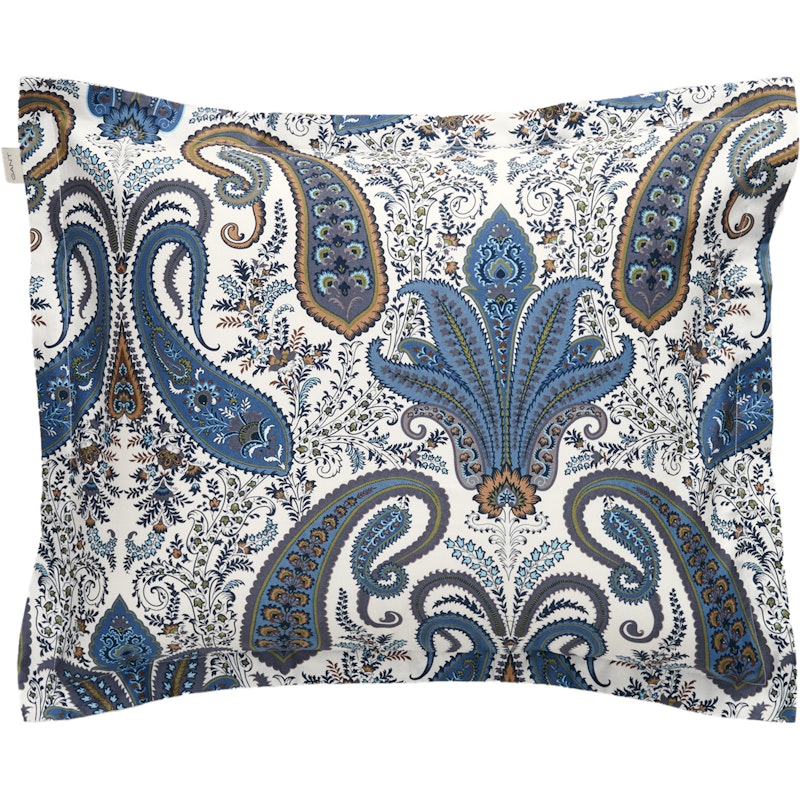 Key West Paisley Örngott 50x70 cm, Sateen Blue