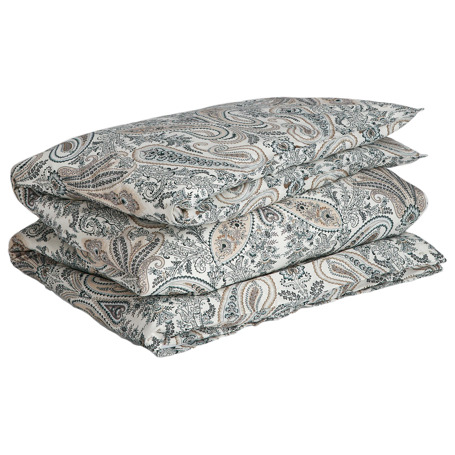 Gant Home Key West Paisley Påslakan 150x210 Cm - Påslakan Bomull Tartan Green