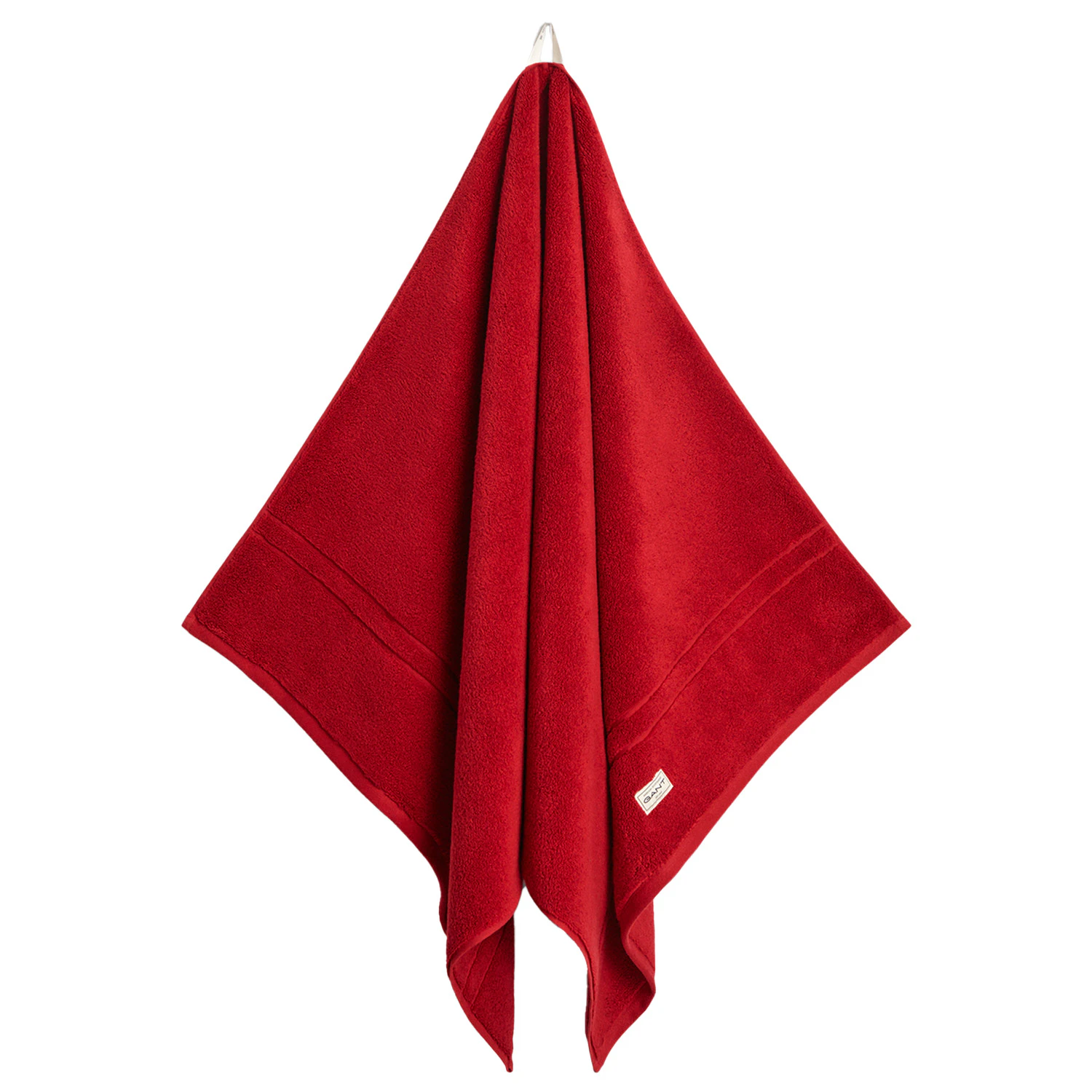 Gant Home Premium Handduk 140x70 Cm - Handdukar & Badlakan Ekologisk Bomull Mörkröd