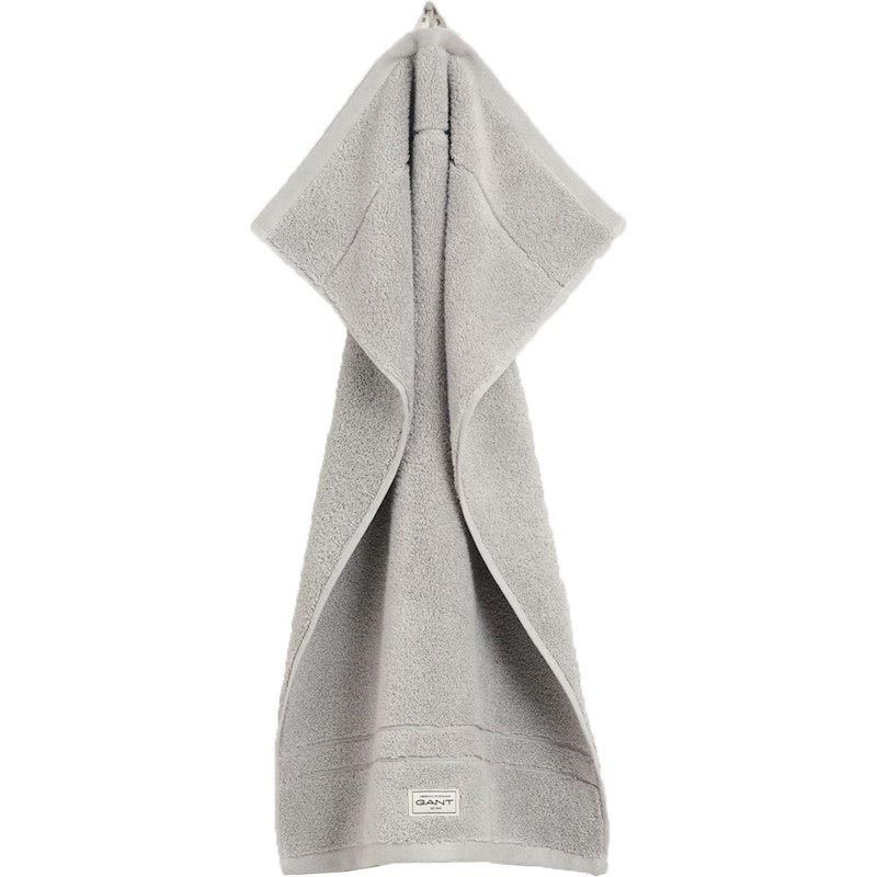 Premium Handduk 30x50 cm, Heather Grey
