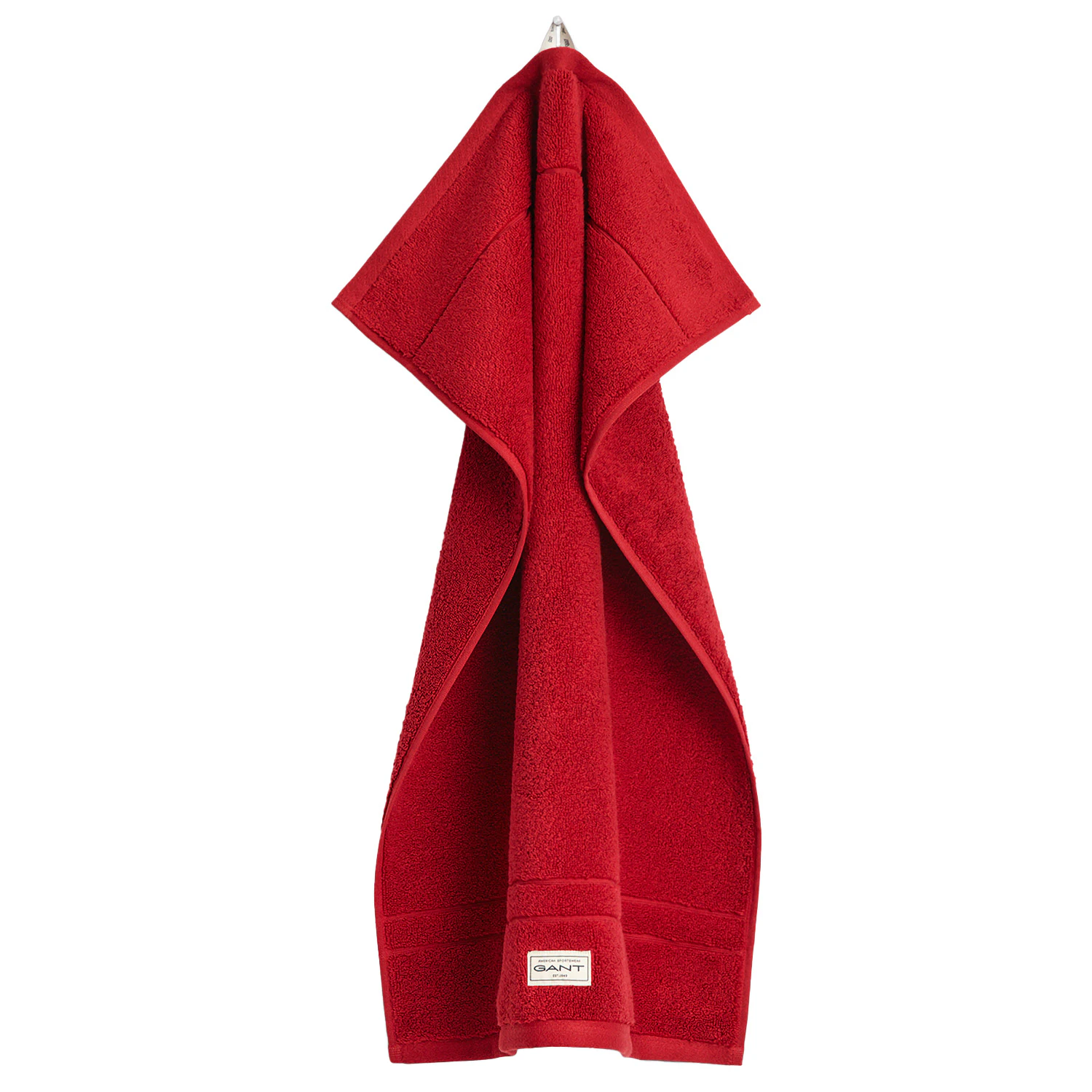 Gant Home Premium Handduk 50x70 Cm - Handdukar & Badlakan Ekologisk Bomull Mörkröd