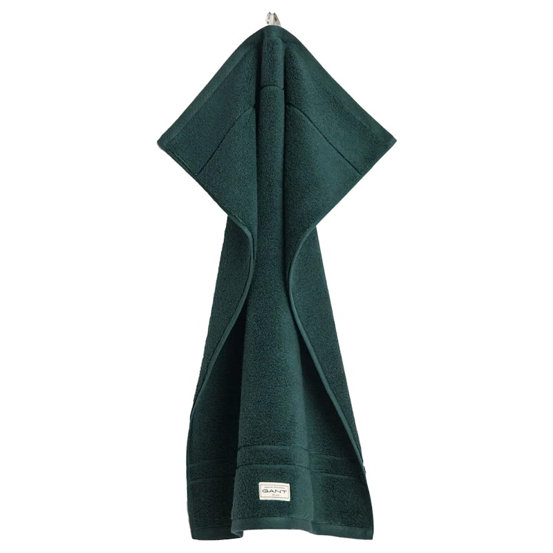 Premium Handduk 30x50 cm, Tartan Green