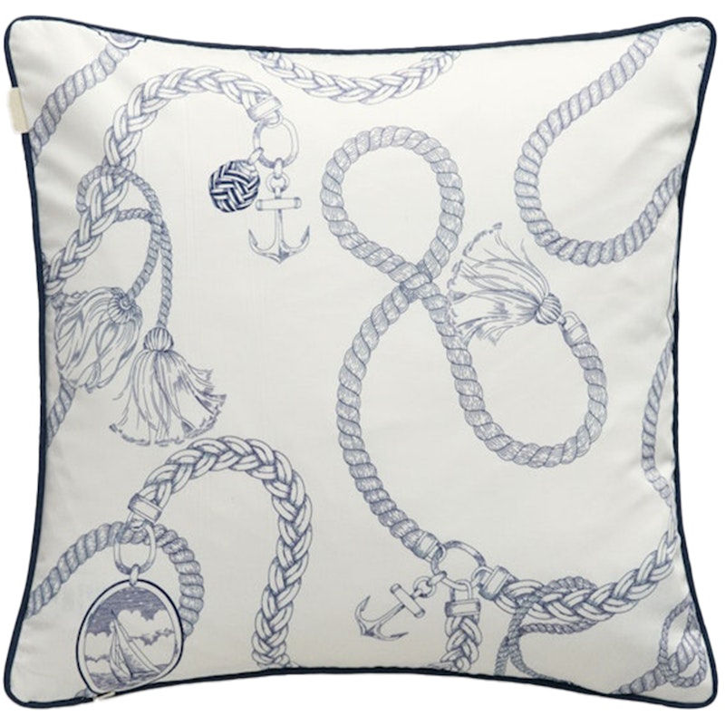 Sateen Sailing Kudde 50x50 cm, Eggshell