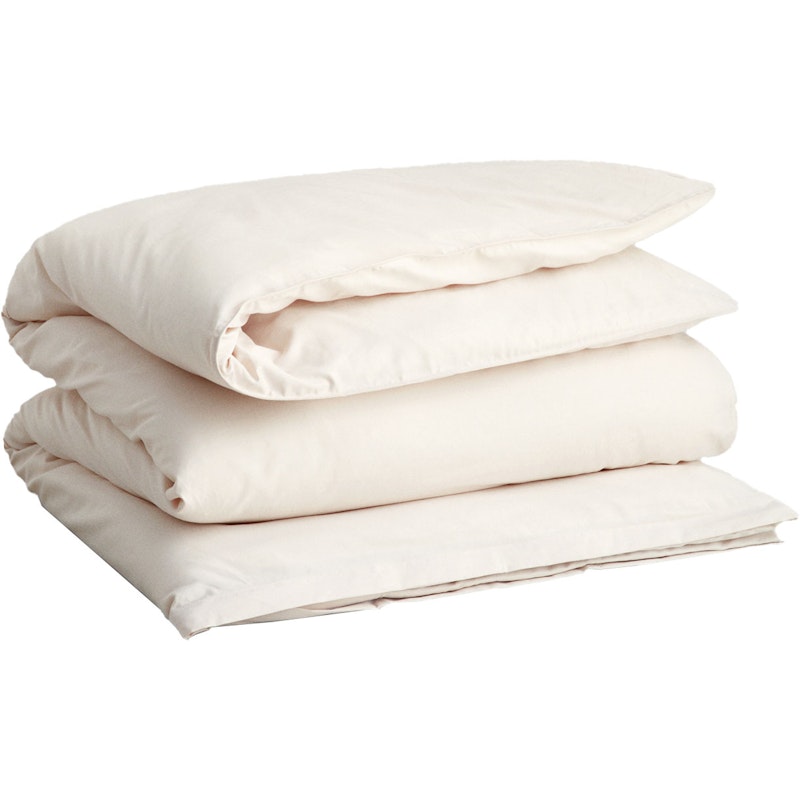 Sateen Single Påslakan 140x200 cm, White Sand