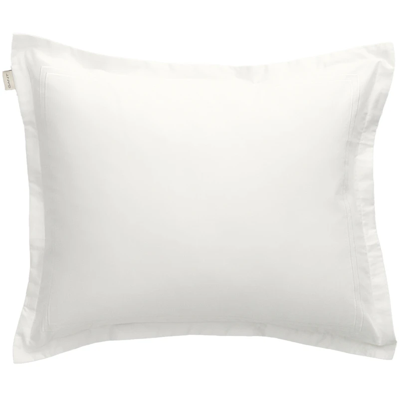 Sateen Stitch Örngott 50x60 cm, Vit