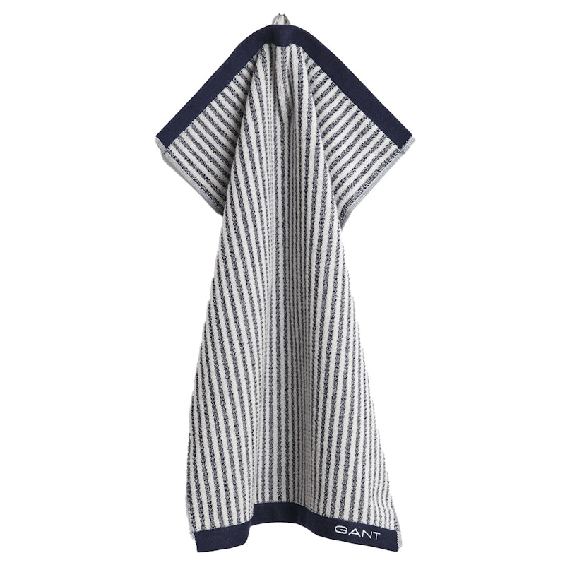 Stripe Handduk 50x70 cm, Marine
