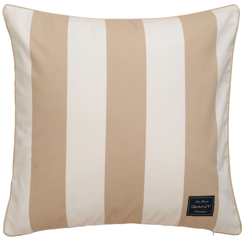 Yacht Stripe Kudde 50x50 cm, Beige