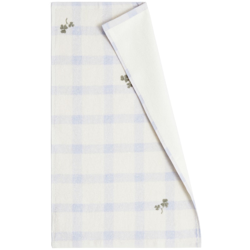 Gingham Sorrel Blue Gästhanddukar 2-pack, 30x50 cm