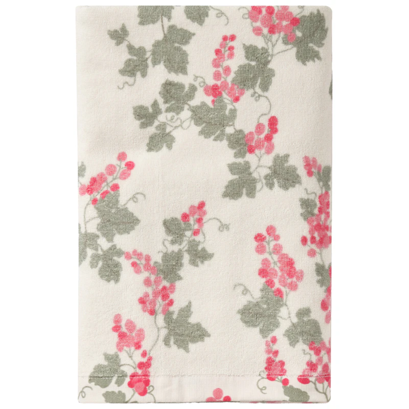 Grapes Pink Badhandduk, 70x140 cm