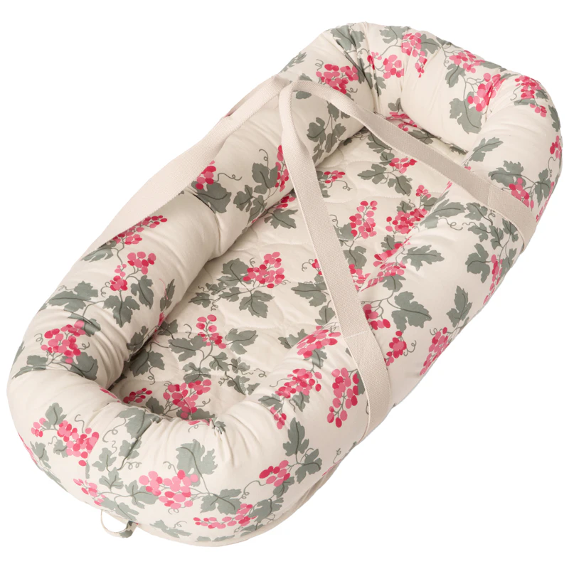Grapes Pink Quiltat Babynest