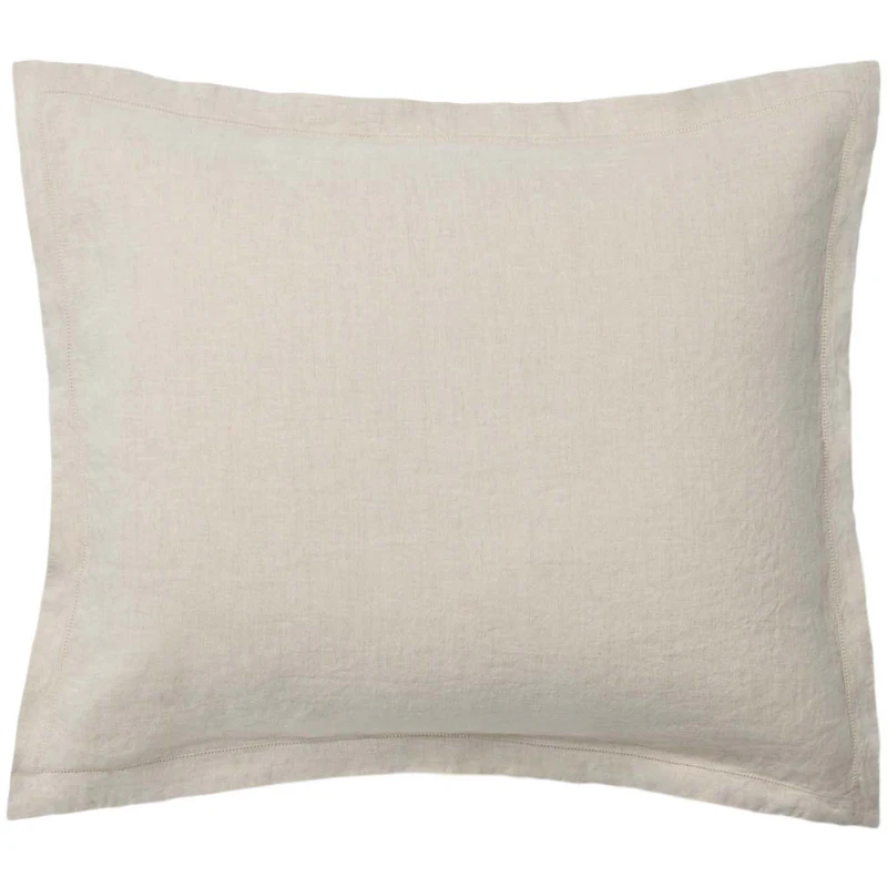 Hemstitched Linen Örngott, 50x60 cm