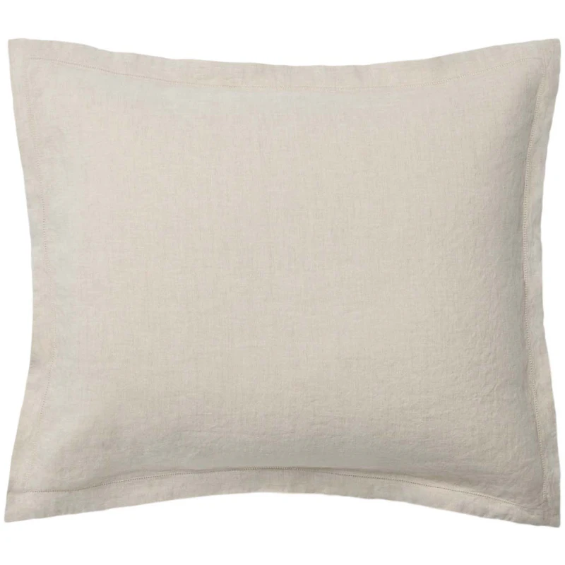 Hemstitched Linen Örngott, 50x70 cm