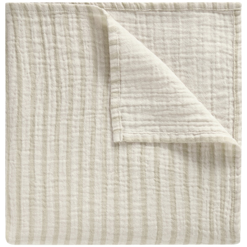 Stripe Pebble Babyfilt, 110x110 cm