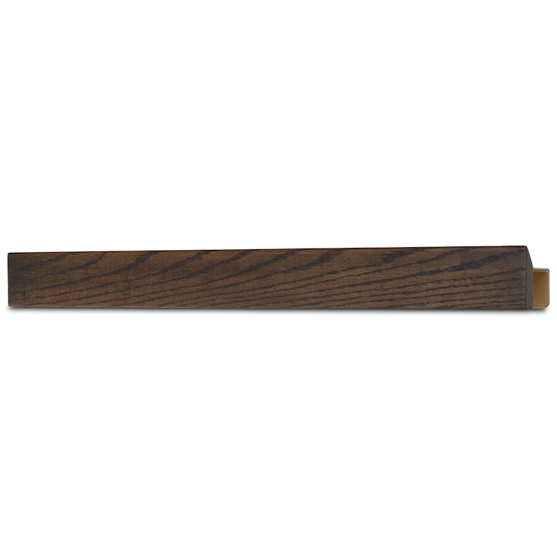 Flex Vägghylla Magnetisk 60 cm, Mörk Ek / Mässing