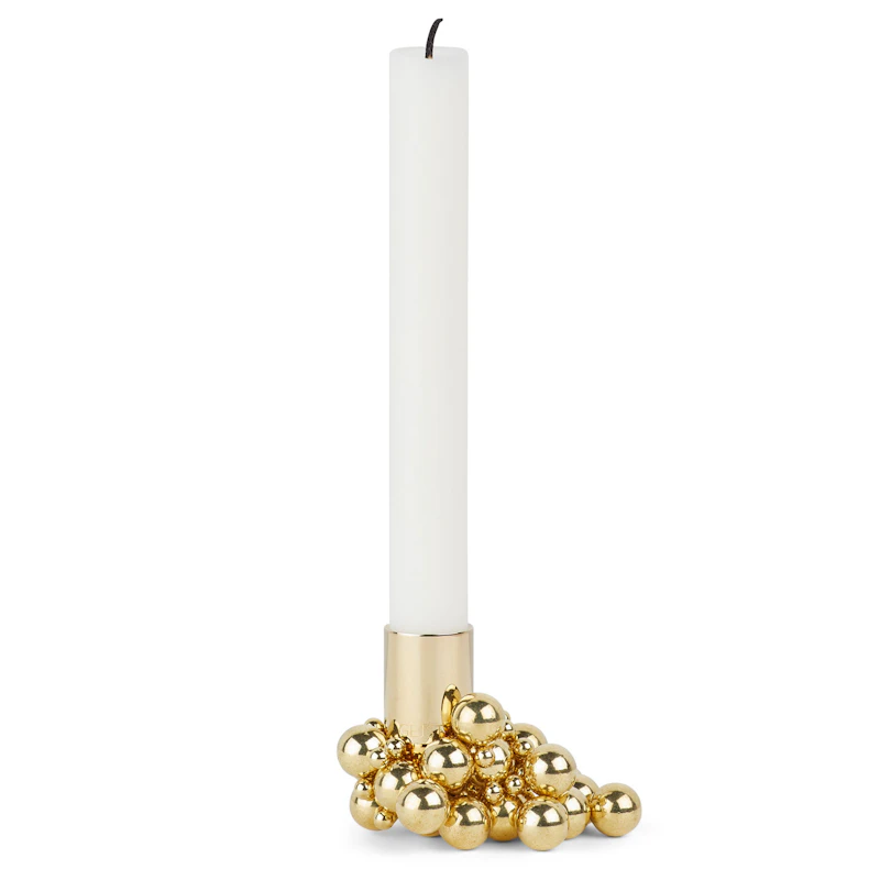 Molekyl Ljusstake 1, Mässing