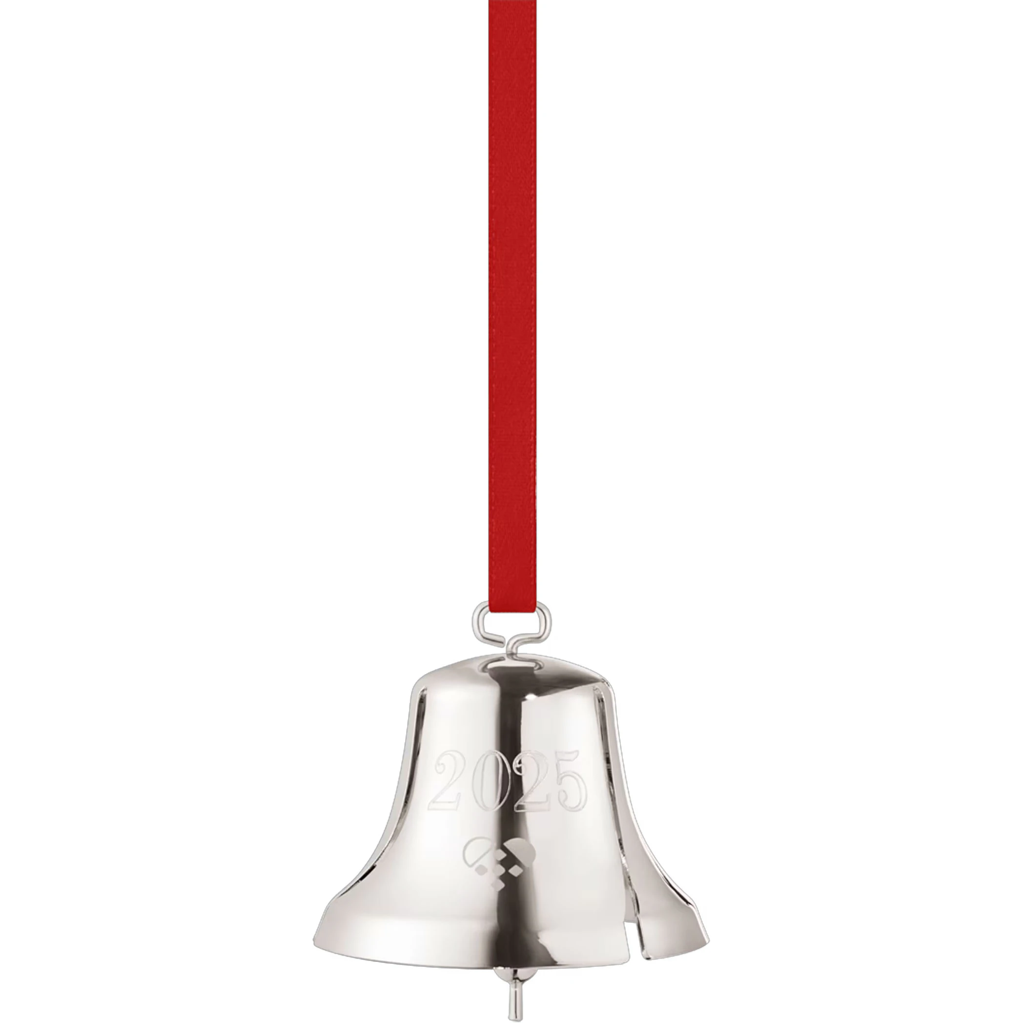 Georg Jensen 2025 Julklocka Palladiumpläterad - Julgranskulor Rostfritt Stål Palladium Plated