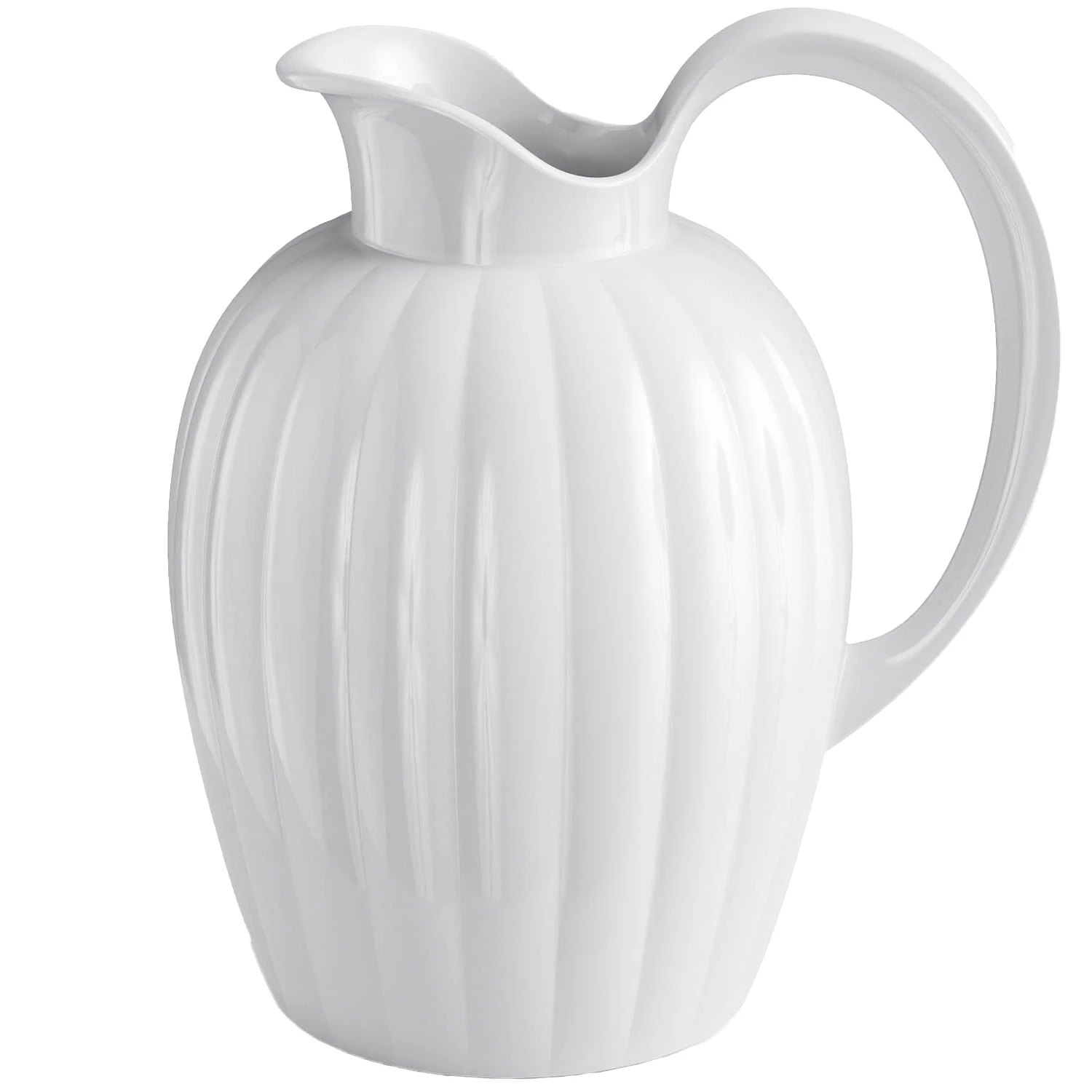Georg Jensen Bernadotte Kanna 0,5 L - Mj&ouml;lkkannor Porslin Vit