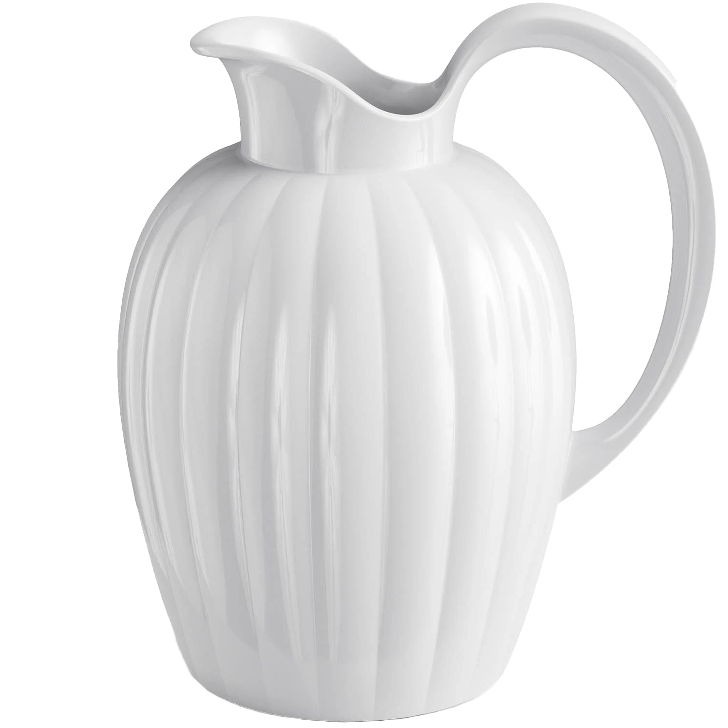 Georg Jensen Bernadotte Kanna 1,2 L - Vattenkaraffer & Vattenkannor Porslin Vit
