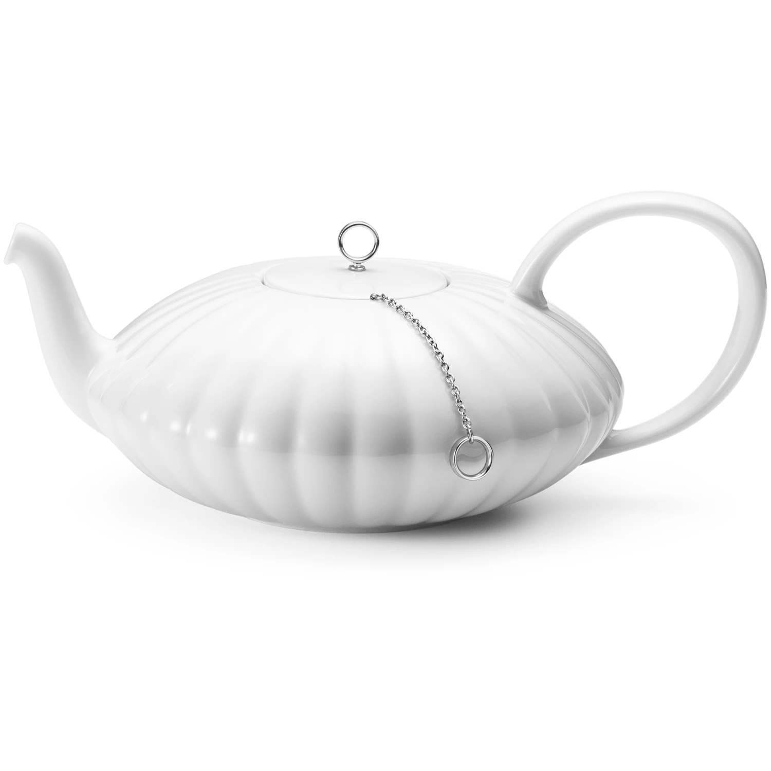 Georg Jensen Bernadotte Tekanna - Tebryggare & Tekannor Porslin Vit