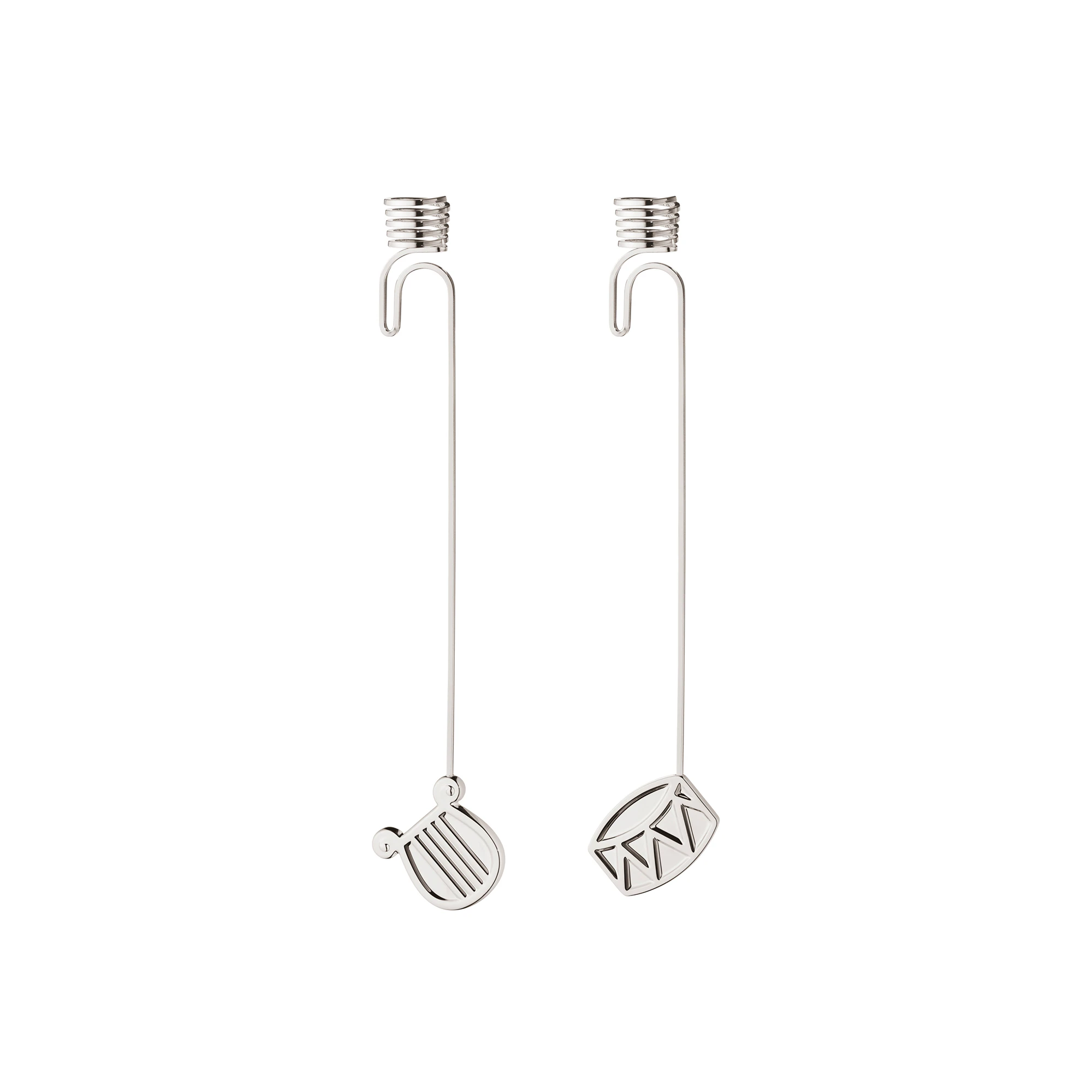 Georg Jensen 2026 Ljusstake 2-pack - Julpynt Guldplätering Silver