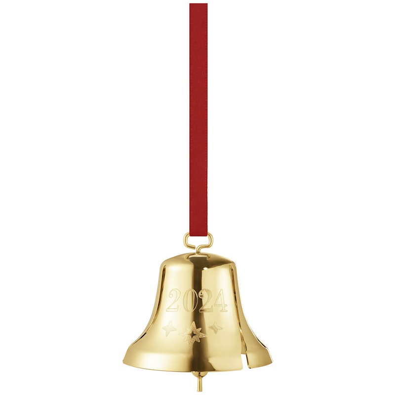 Bell Juldekoration, Gold Plated