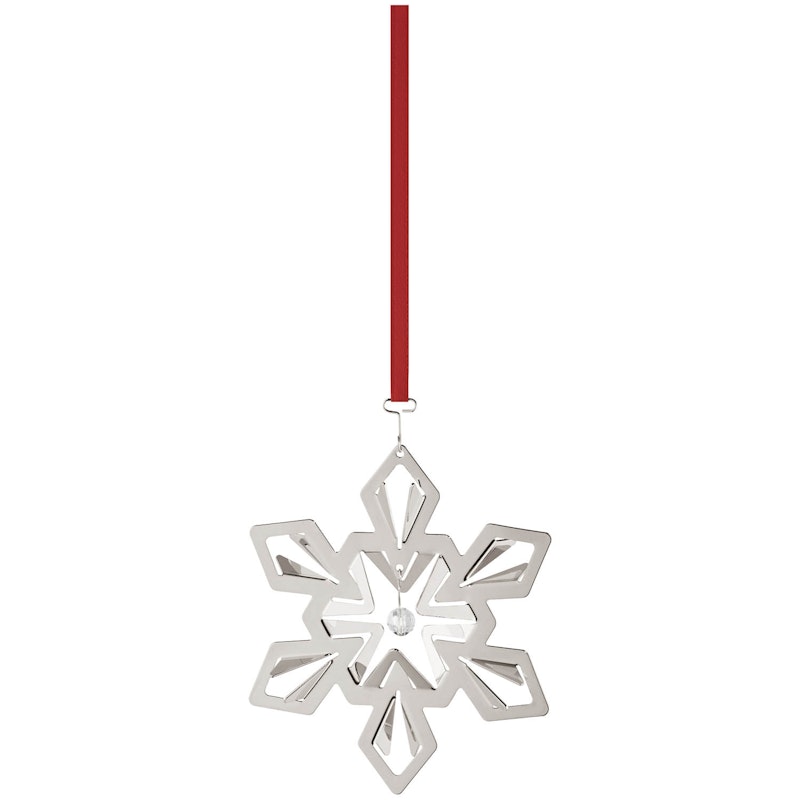 Snowflake Juldekoration, Palladium Plated