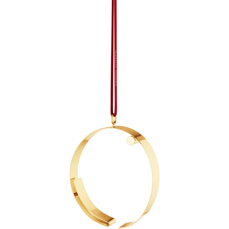 Juldekoration 18k Guldpläterad, O