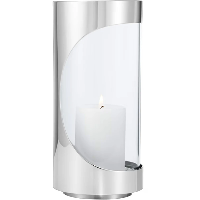 Chrome Värmeljushållare Rostfritt Stål, 22 cm