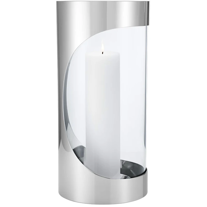 Chrome Värmeljushållare Rostfritt Stål, 33 cm
