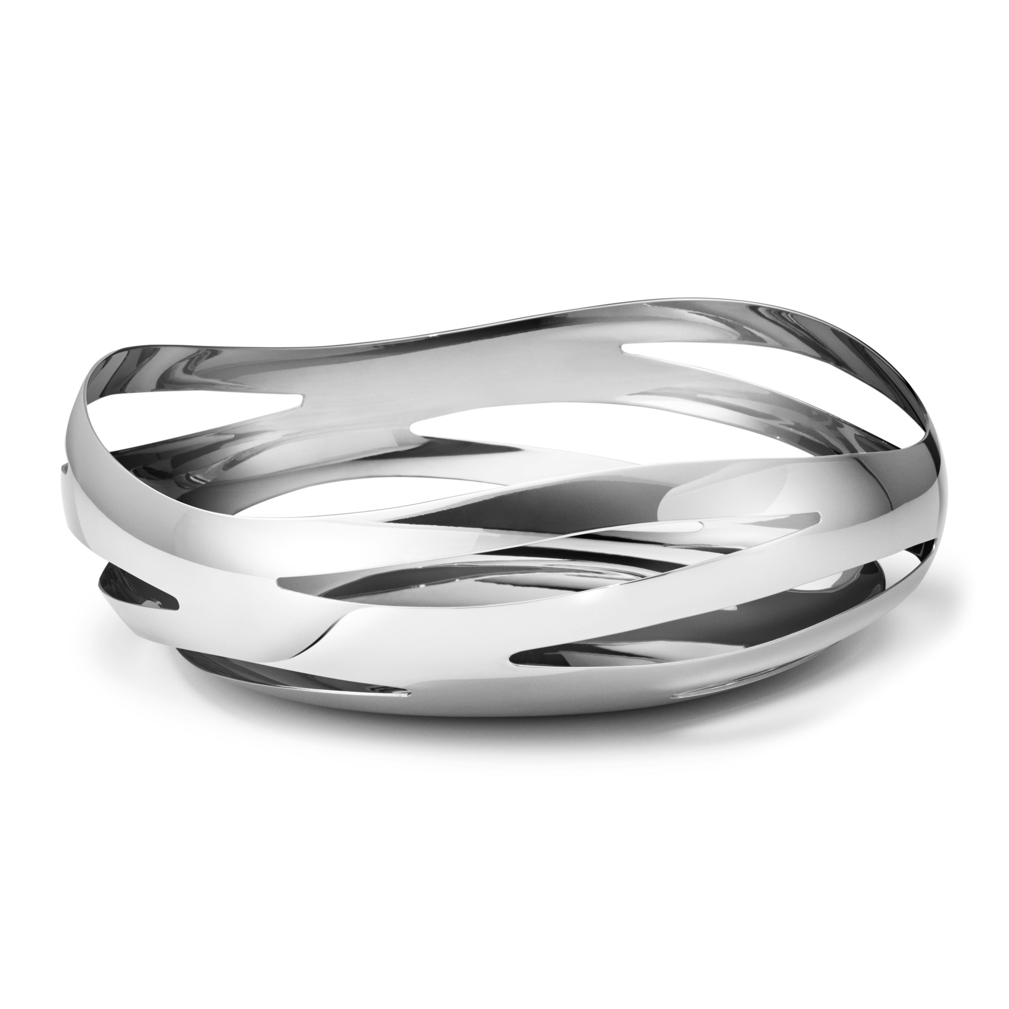 Georg Jensen Cobra Fruktsk&aring;l 240 Mm - Br&ouml;dkorgar Rostfritt St&aring;l