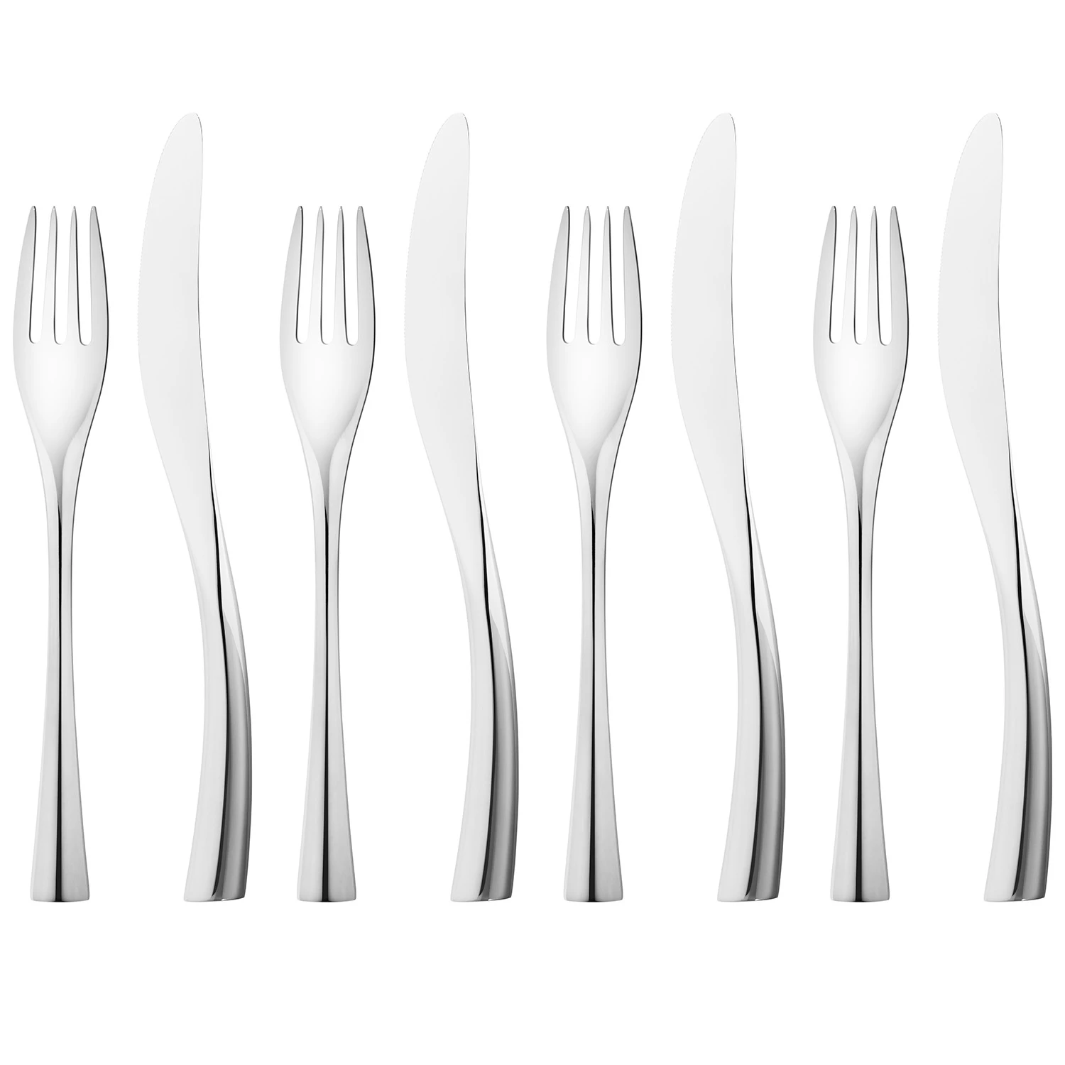 Georg Jensen Cobra Luncheon Bestickset 8-pack - Bestickset Rostfritt Stål