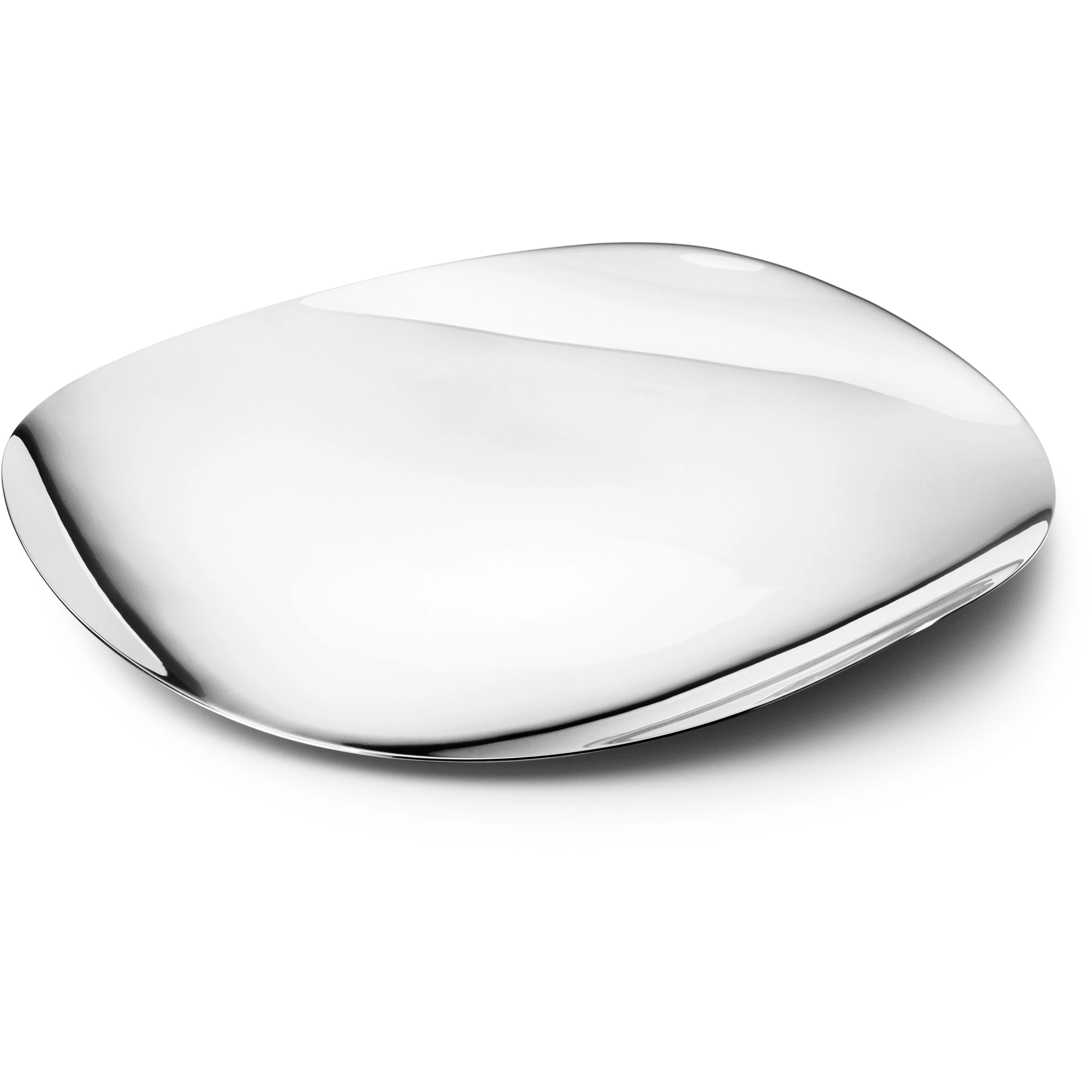 Georg Jensen Cobra Serveringstallrik 320 Mm - Uppl&auml;ggningsfat Rostfritt St&aring;l