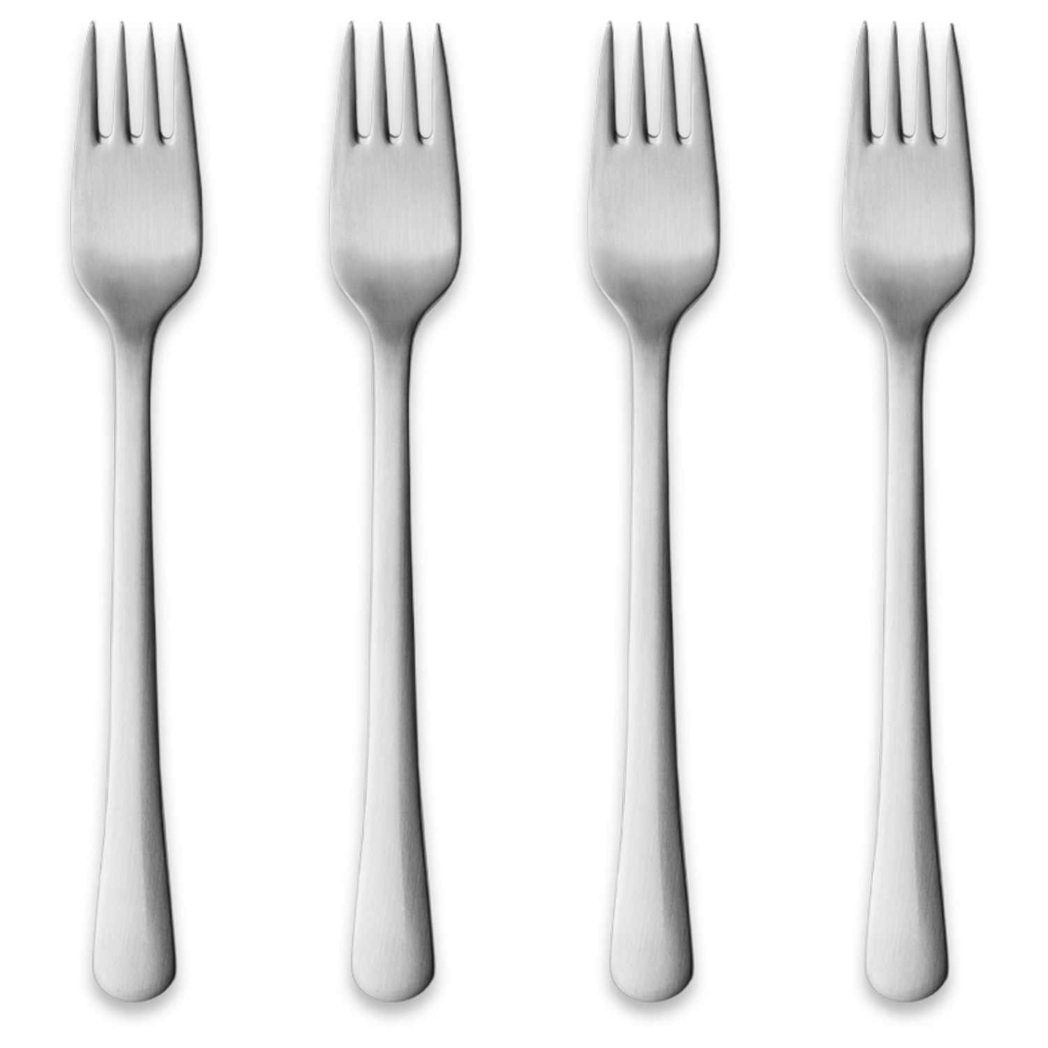 georg jensen copenhagen tårtgaffel 4-pack - rostfritt stål