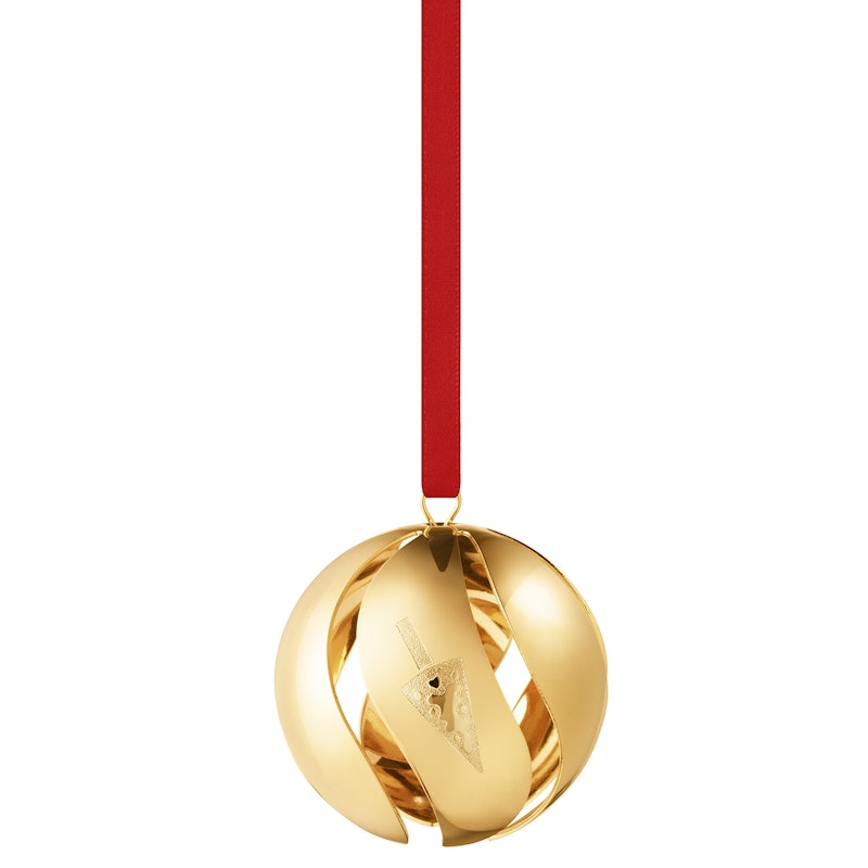 Julgranskula 2022, 18 karats Guldplätering