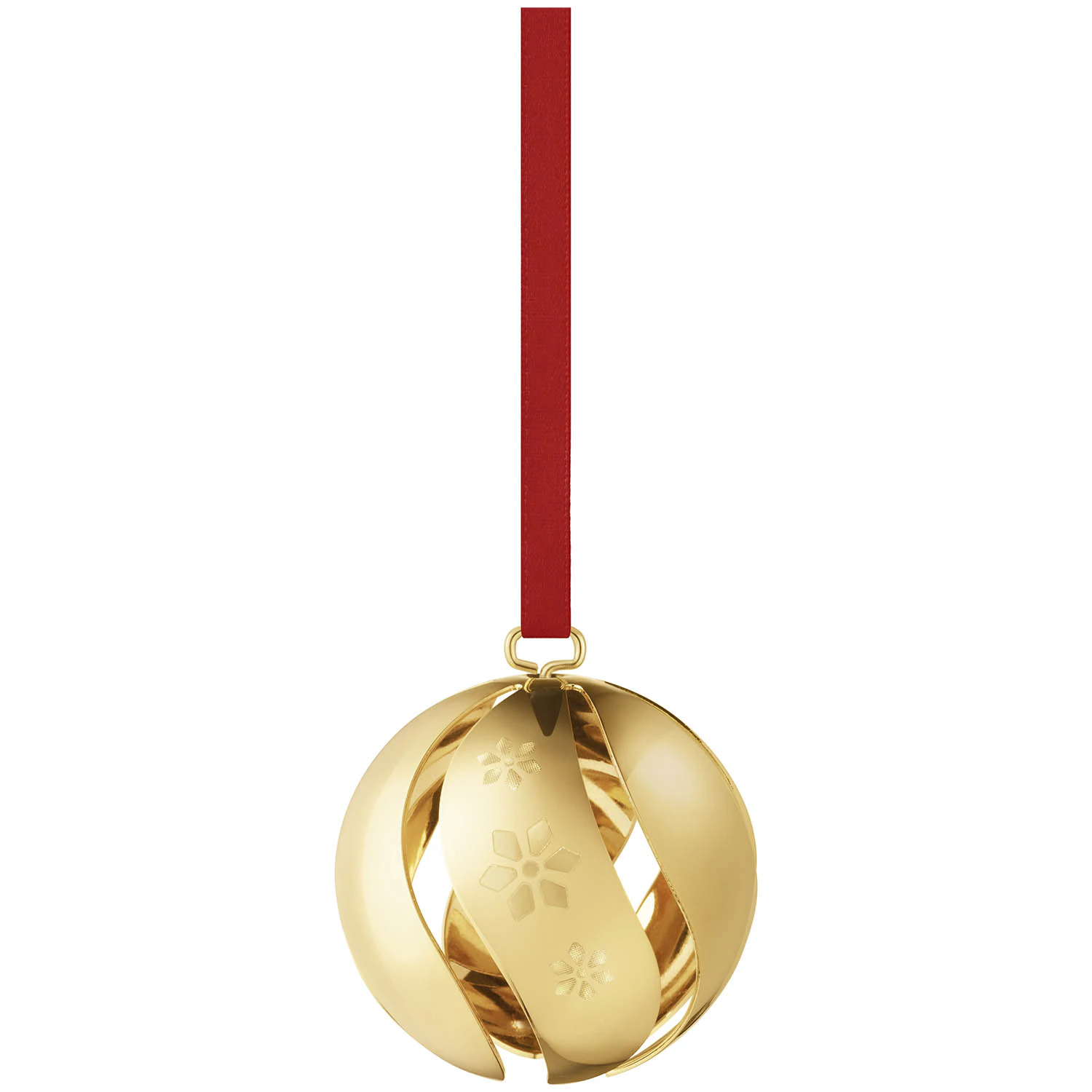 Georg Jensen Julkula - Julgranskulor Mässing Gold Plated