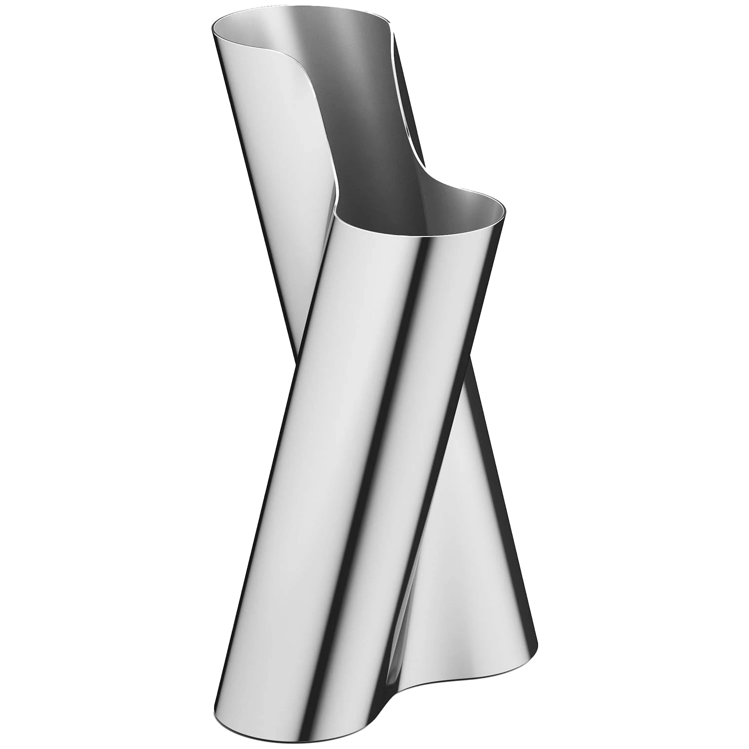 Georg Jensen Lituus Vas H35,3 Cm - Vaser Rostfritt St&aring;l