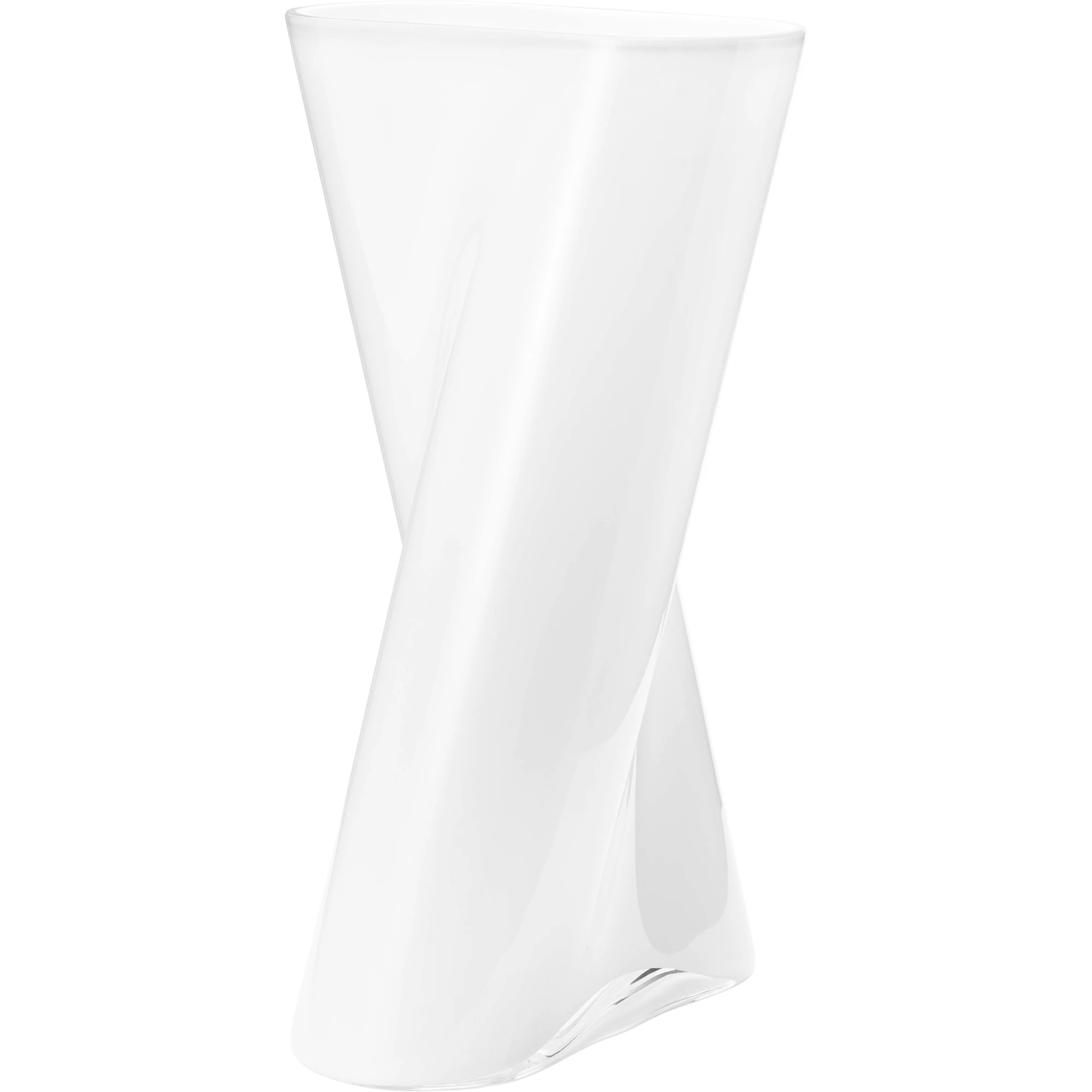 Georg Jensen Lituus Vas 32 Cm Opal - Vaser Opalglas Vit